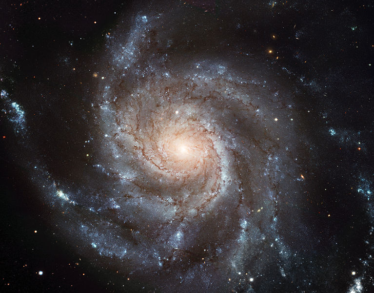 Image of M101, a spiral-disk galaxy