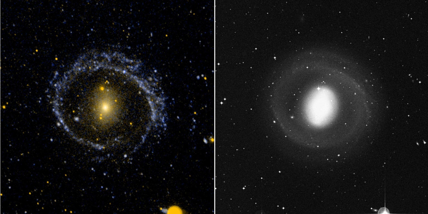 NGC 1291, a barred galaxy with a star-forming outer ring